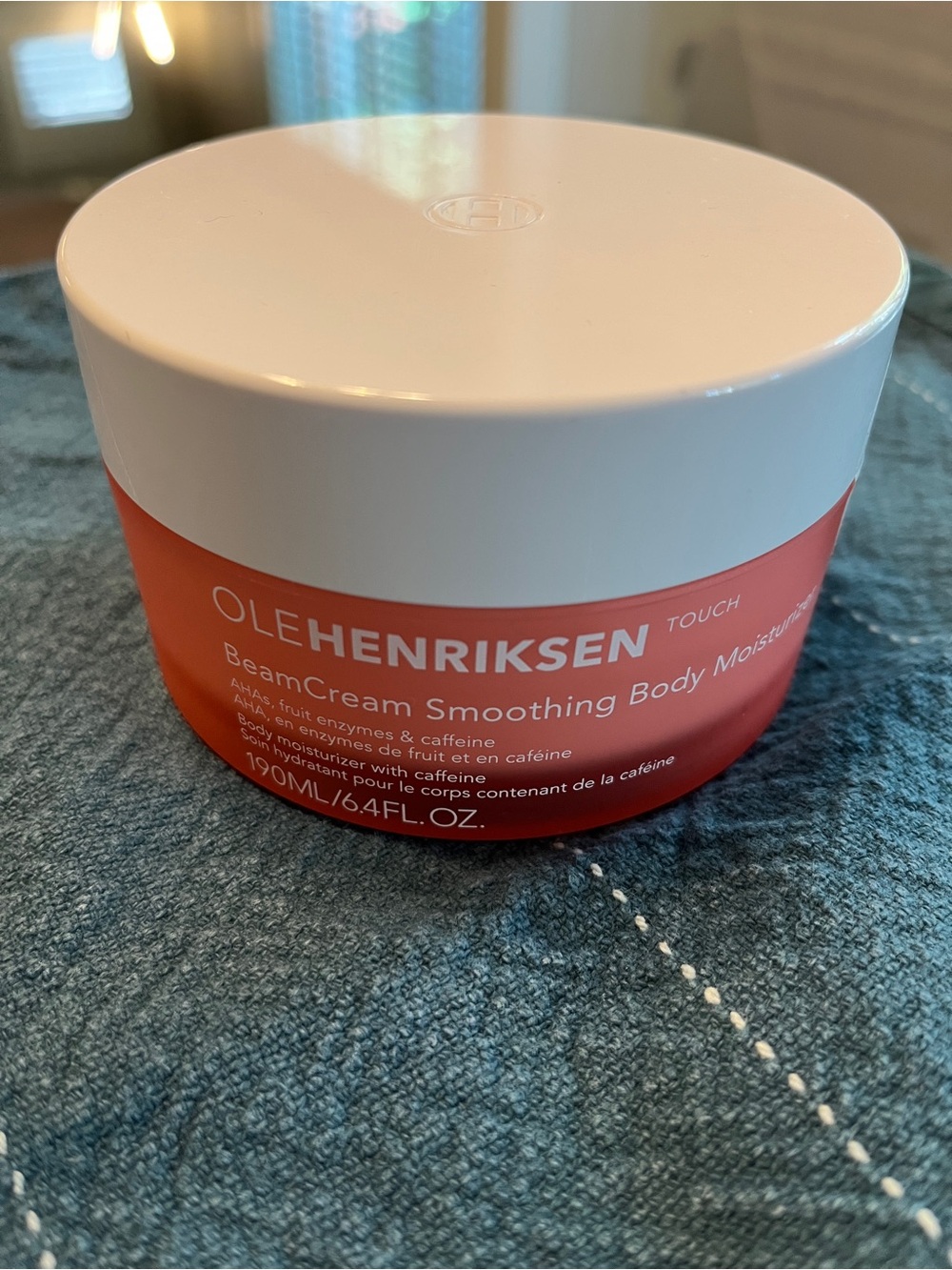 New Sealed Ole Henriksen Bean Cream Smoothing Body Moisturizer 6.4 Oz